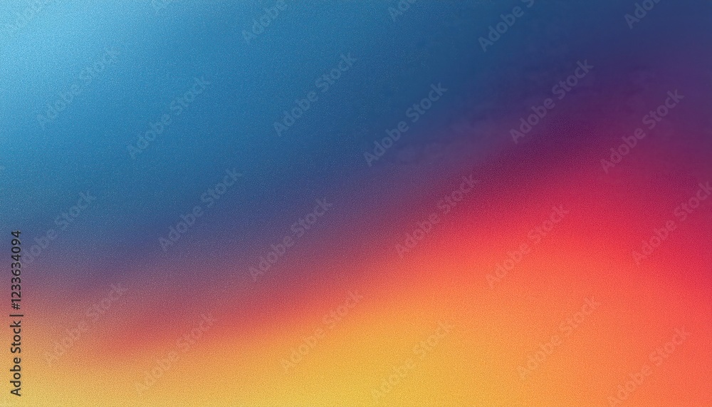 Aufkleber striking, modern trendy gradient grainy texture on a soft gradient backdrop, perfect for adding eyec
