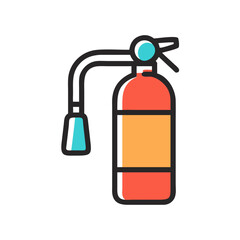fire extinguisher icon design