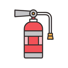 fire extinguisher icon design