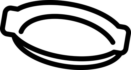 various dishware� vector outline