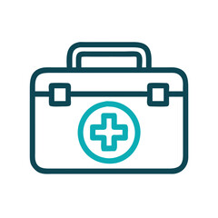 first aid box icon design