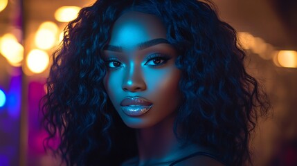 Fototapeta premium Stunning portrait of a confident woman.