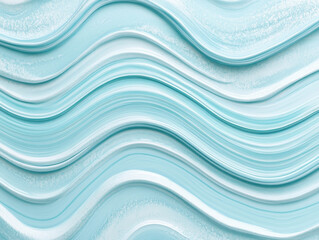 seamless pattern of soft, wavy lines in light blue tones, creating calming and serene effect. smooth texture adds depth and visual interest to design