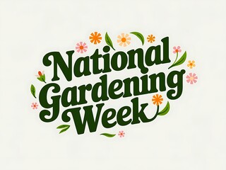 National Gardening Week Celebrated with Flowers and Leaves