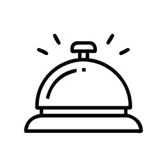 hotel bell icon design