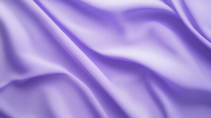 Obraz premium Lavender Drape: Luxurious lavender fabric with soft, flowing folds creates a serene and elegant texture. The subtle light and shadow play highlight the smoothness and richness of the material. 