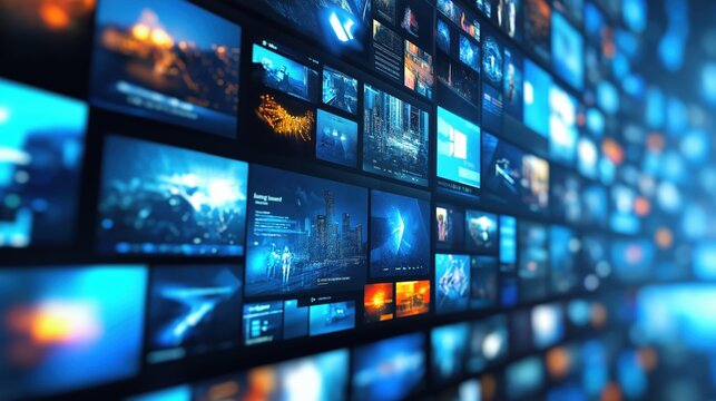 digital abstract background, monitor, news, television, speed, motion, security, breaking news, breaking news