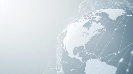 Digital background perfect for tech processes, neural networks, artificial intelligence, data transfer and security, ai generated background for digital storage, multimedia presentations