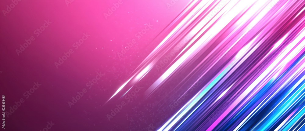 Aufkleber shimmering light gradients create sleek digital effect with vibrant colors. this abstract background