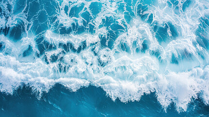 deep blue sea waves