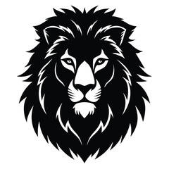 Obraz premium The large lion-head illustrations