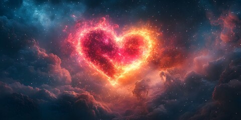 Fiery Heart of the Cosmic Universe