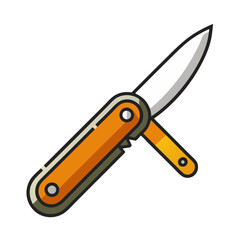 pocket knife icon design
