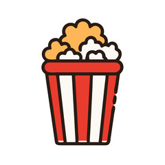 popcorn icon design