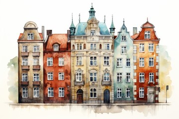 Building architecture house city.
