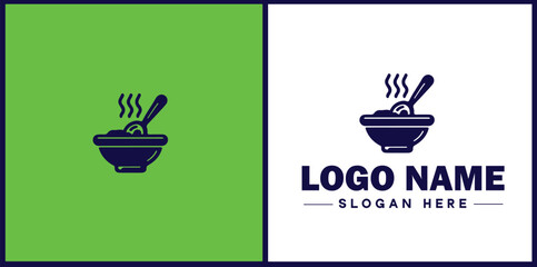 Meal Prep Service icon Meal delivery  service Pre-cooked meal service  flat logo sign symbol editable vector