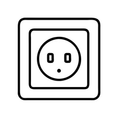 power socket icon design