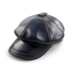 Obraz premium Working peaked cap isolated on white background