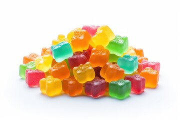 Gummies confectionery dessert candy.