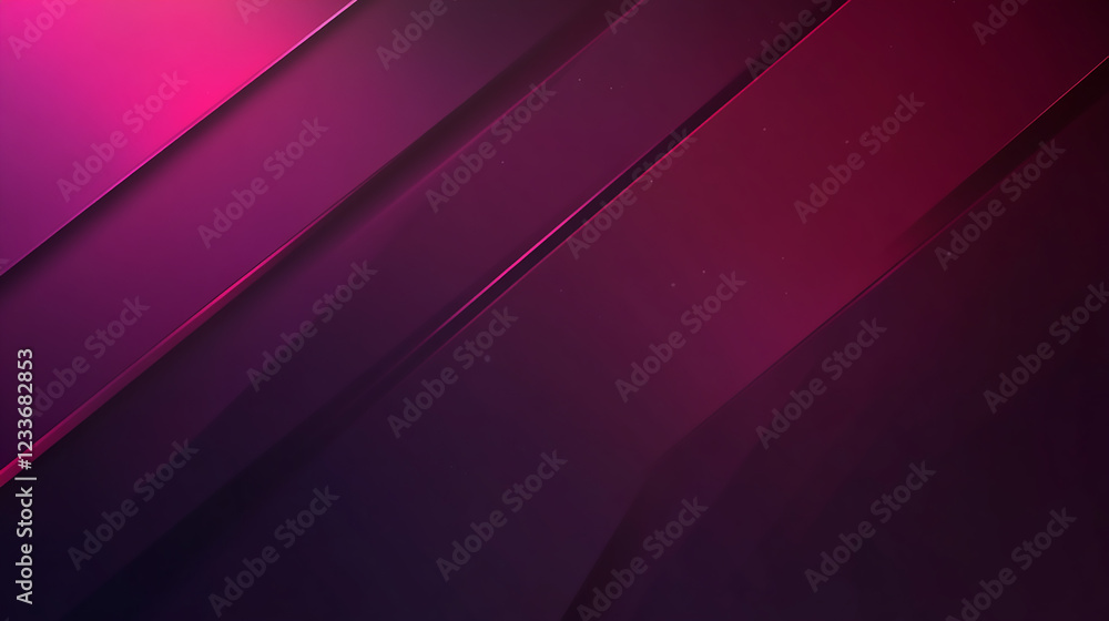 Poster blue and red gradient background vibrant red and purple diagonal lines intersect to form a contempor