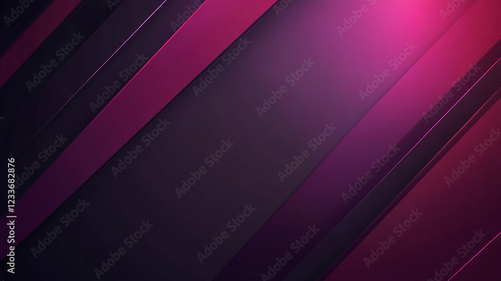 Poster blue and red gradient background vibrant red and purple diagonal lines intersect to form a contempor