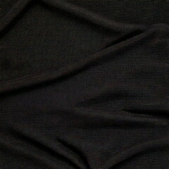 Fototapeta premium Close up of black fabric