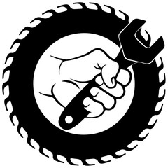 Tire Service Icon