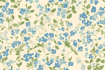 seamless floral background