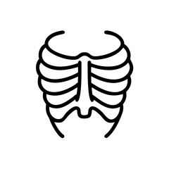 ribcage icon design