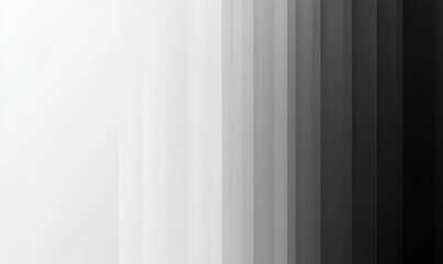 Obraz premium Abstract grayscale background with vertical lines fading from light to dark. The lines create a sense of depth and movement.