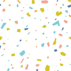Colorful Terrazzo Pattern Seamless Illustration