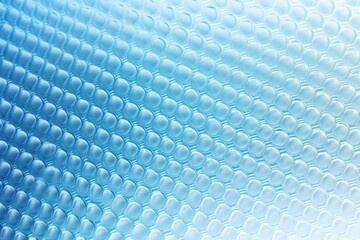 Fototapeta premium Blue water small liquid loops layered curved