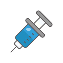 Injection icon design stock illustration