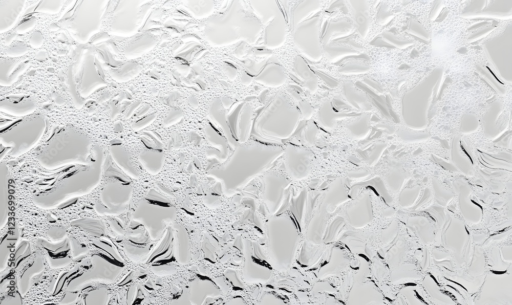 Poster abstract textured glass surface; background blur; design element