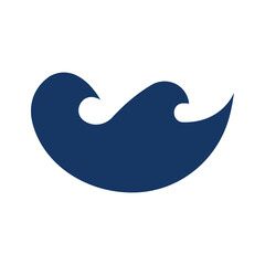 Obraz premium Wave Logo Vector Art, Icons, and Graphics