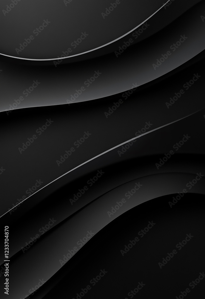 Poster abstract black wave pattern background abstract background silver and black wave background black wa