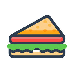 sandwich icon design