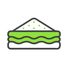 sandwich icon design