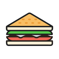 sandwich icon design