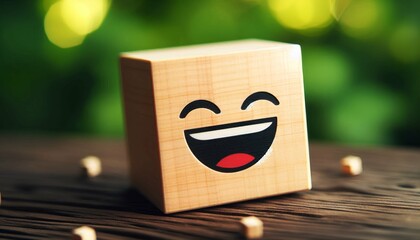 Smiling emoji happy and cheerful, representing summer vibes, joy, and fun in a cute cartoon style.