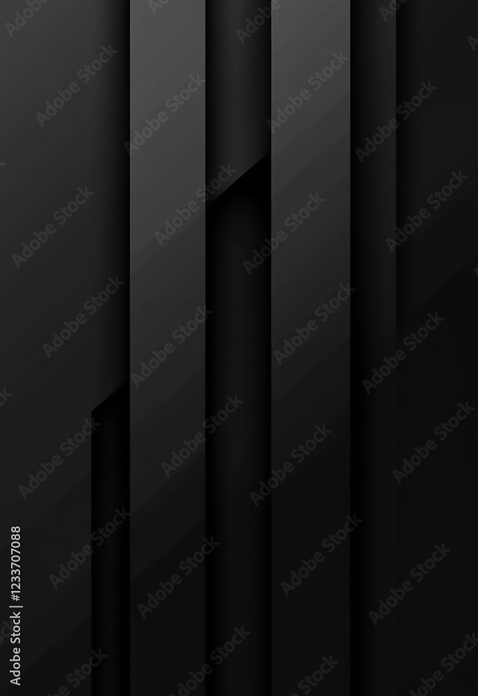 Poster abstract black wave pattern design on a textured background. black wave abstract business tech backg
