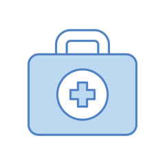 Medical Box icon design stock illustration