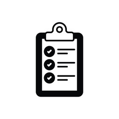 Action List vector icon