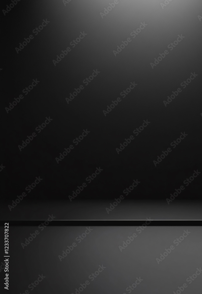 Canvas Prints abstract black gradient background luxury studio dark background texture wallpaper empty black color