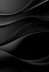 luxurious black lines on a gradient background a black and white photo of a black and white wave 
