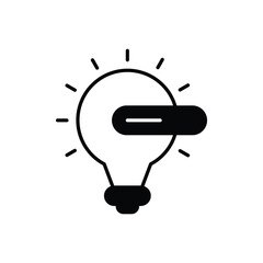 Search Idea vector icon