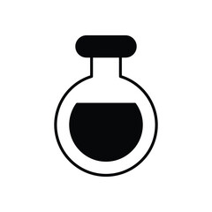 Potion icon design stock illustration
