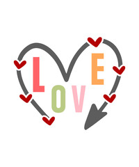 Valentine's Day SVG Bundle, Valentine's Day SVG, Heart svg, Love svg, Valentine svg, Valentines svg, Cupid svg, Valentine Quote, Love png designs, 