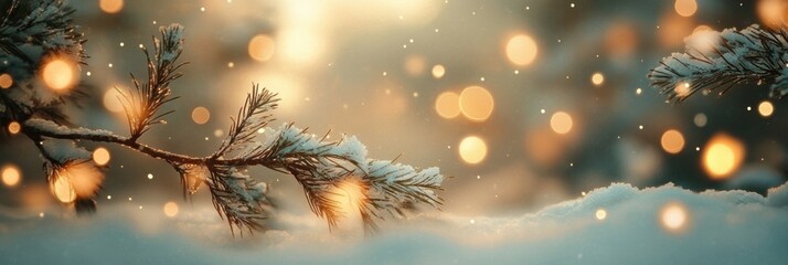 Trees covered by heavy snow in winter forest