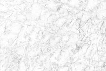 White marble texture with natural pattern for background or design artwork.